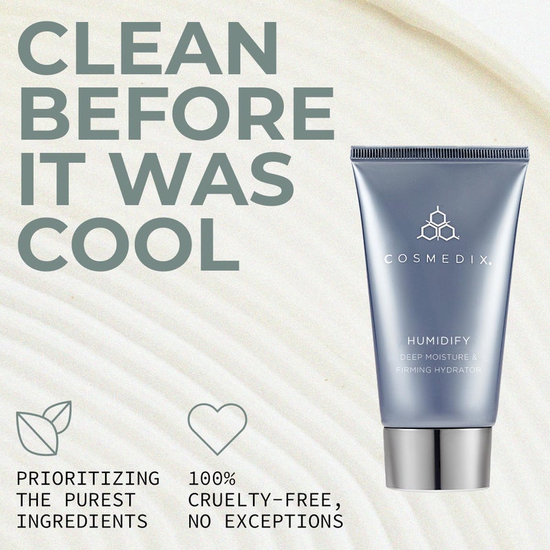 COSMEDIX Humidify Deep Moisturizing Face Cream â€“ Hydrating & Firming Anti-Wrinkle Moisturizer for Rough & Dry Skin â€“ Restores Skin Elasticity for Softer, Smoother Texture â€“ 74 g / 2.6 oz - Image 5